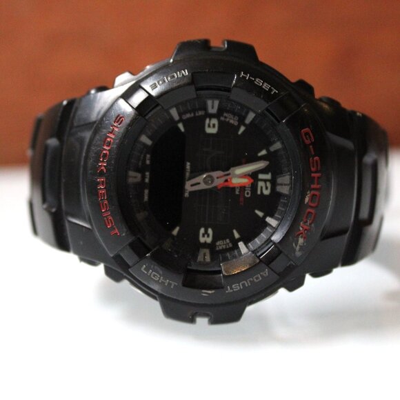 Casio G-Shock Black Sport Watch Mens Sports Outdoor Shock Resist Analog Digital - Picture 5 of 11